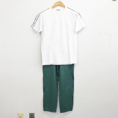 【中古】大分県 大在中学校 女子制服 3点 (ジャージ 上・体操服 上・ジャージ 下) sf091007