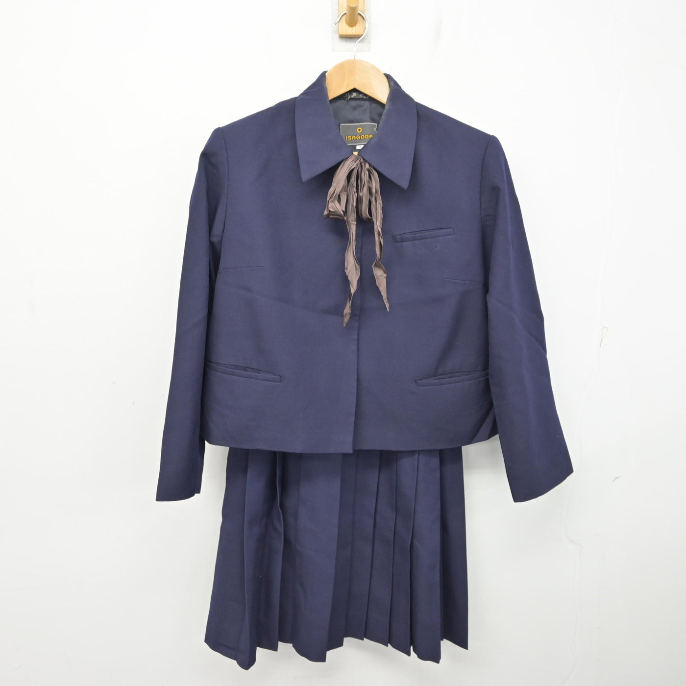 中古】岩手県 盛岡市立高等学校 女子制服 3点 (ブレザー