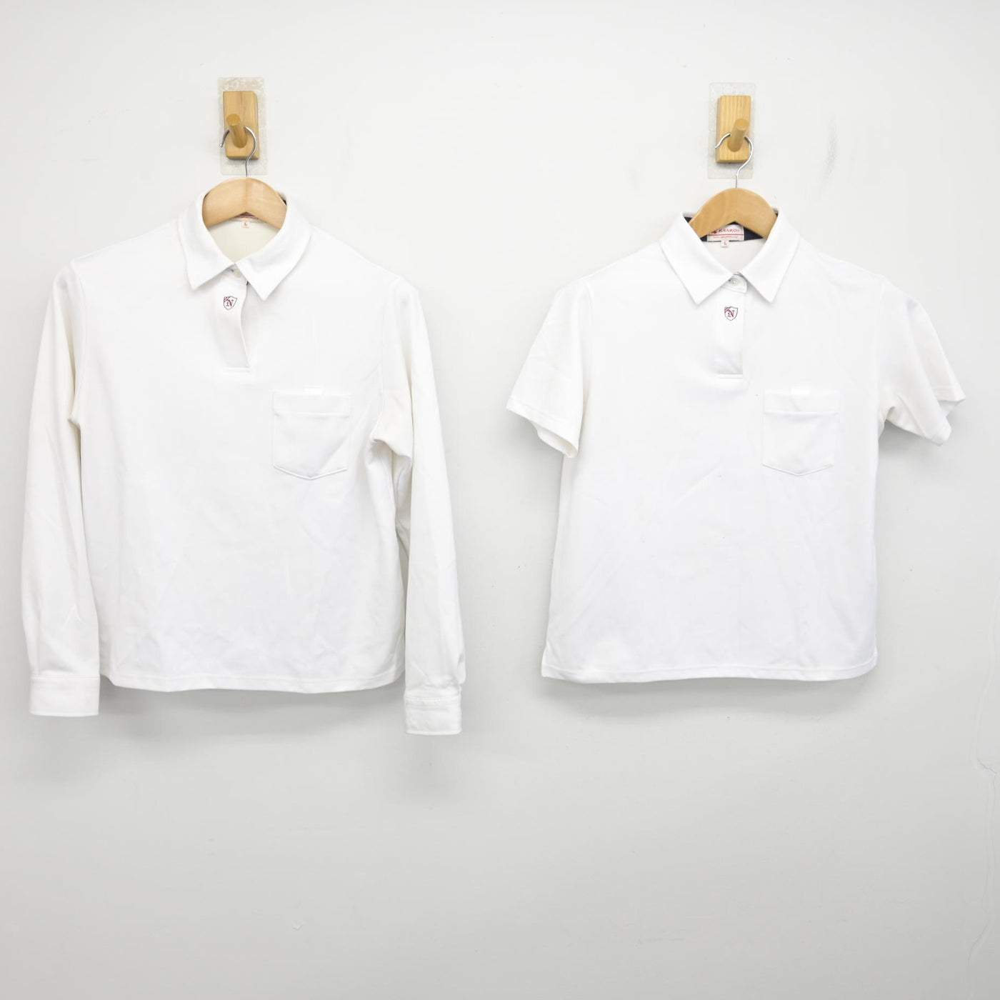 【中古】大阪府 南郷中学校 女子制服 2点 (シャツ・シャツ) sf091058