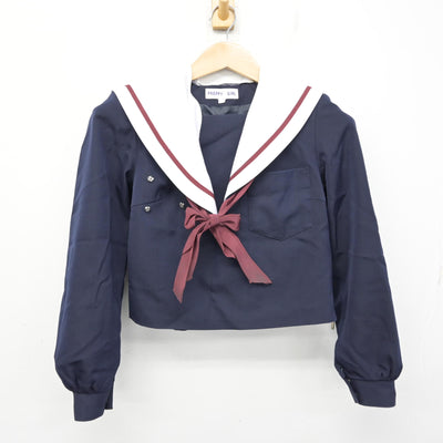 【中古】愛知県 安祥中学校 女子制服 3点 (セーラー服・スカート) sf091061