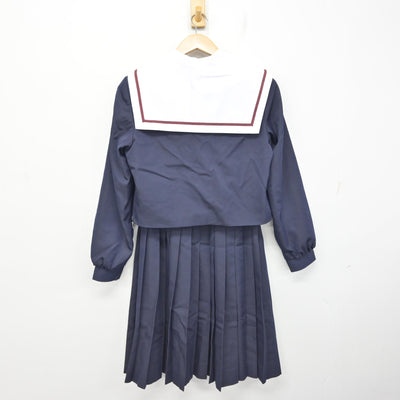 【中古】愛知県 安祥中学校 女子制服 3点 (セーラー服・スカート) sf091062