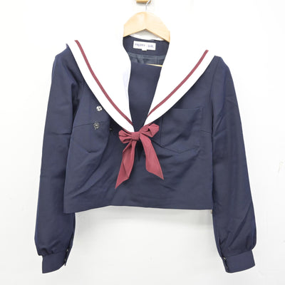 【中古】愛知県 安祥中学校 女子制服 3点 (セーラー服・スカート) sf091062