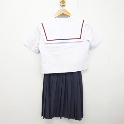 【中古】愛知県 安祥中学校 女子制服 2点 (セーラー服・スカート) sf091063