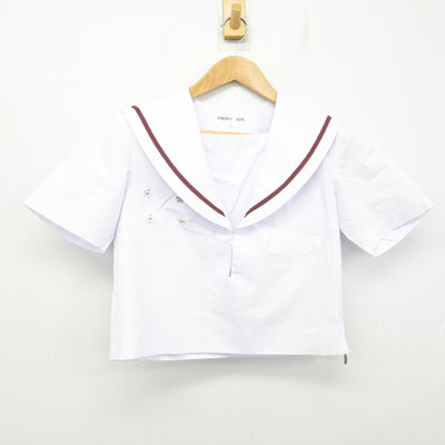 【中古】愛知県 安祥中学校 女子制服 2点 (セーラー服・スカート) sf091063