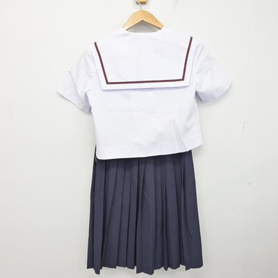 【中古】愛知県 安祥中学校 女子制服 2点 (セーラー服・スカート) sf091064