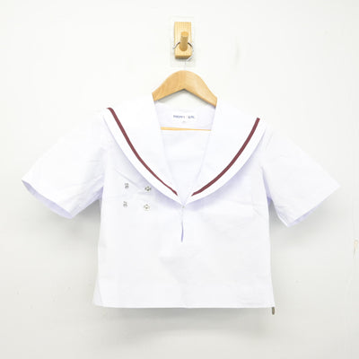 【中古】愛知県 安祥中学校 女子制服 2点 (セーラー服・スカート) sf091064