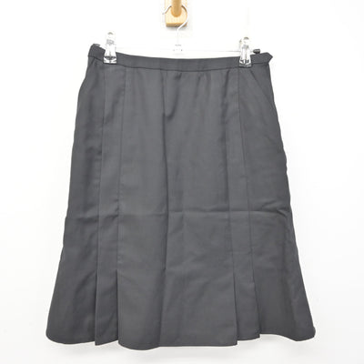 【中古】 事務服 女子制服 2点 (ベスト・スカート) sf091065