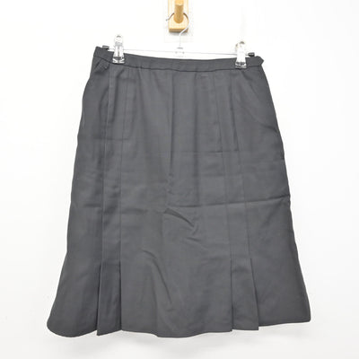 【中古】 事務服 女子制服 2点 (ベスト・スカート) sf091066