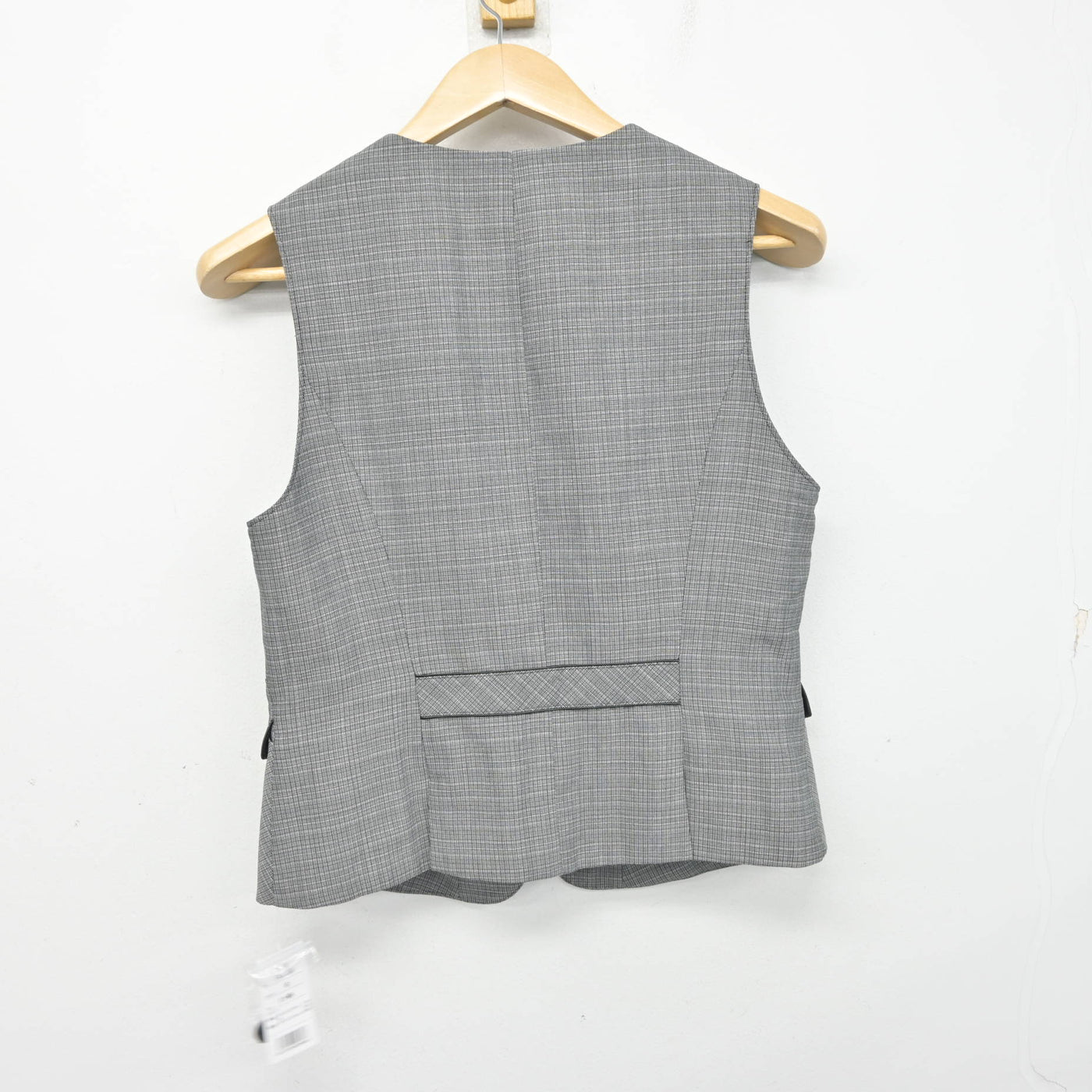 【中古】 事務服 女子制服 3点 (ベスト・スカート) sf091067