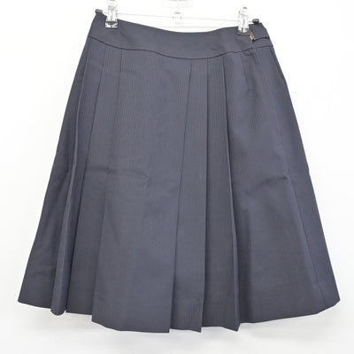 【中古】北海道 藻岩高等学校 女子制服 2点 (ベスト・スカート) sf091070