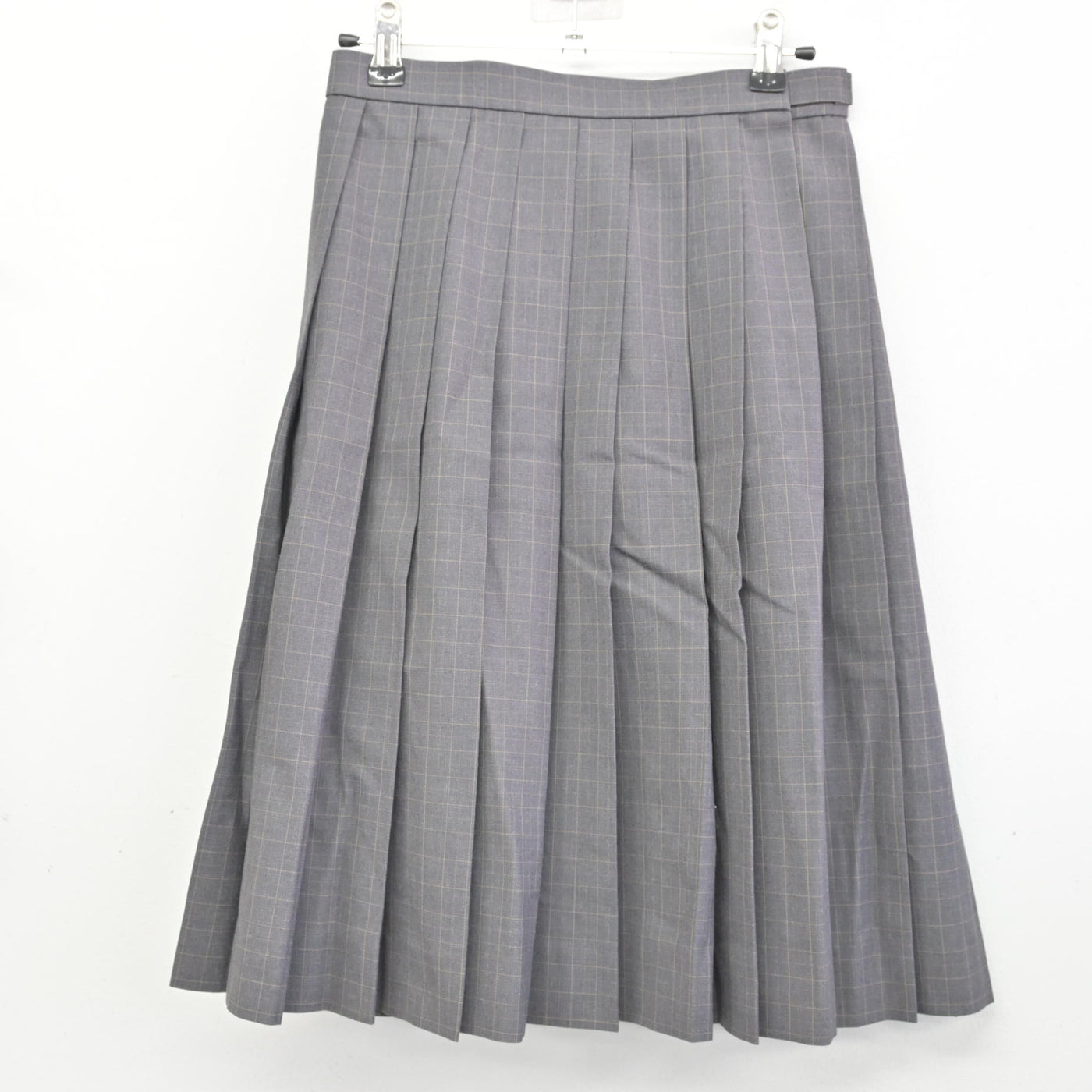 【中古】北海道 札幌平岸高等学校 女子制服 2点 (ベスト・スカート) sf091072
