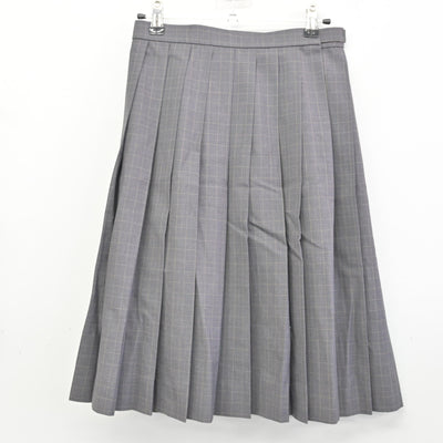 【中古】北海道 札幌平岸高等学校 女子制服 2点 (ベスト・スカート) sf091072