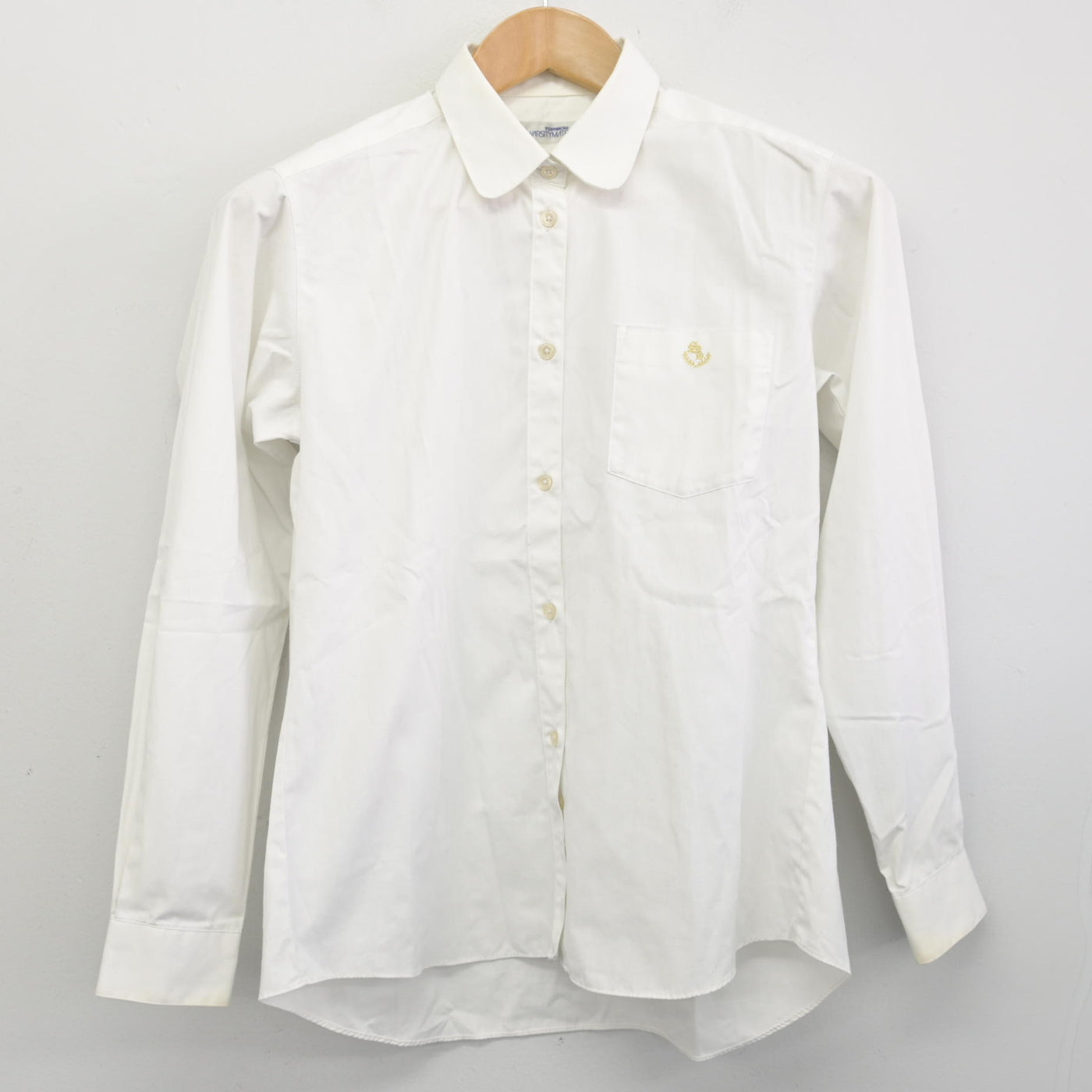 【中古】愛知県 誠信高等学校 女子制服 3点 (ニットベスト・シャツ・スカート) sf091088