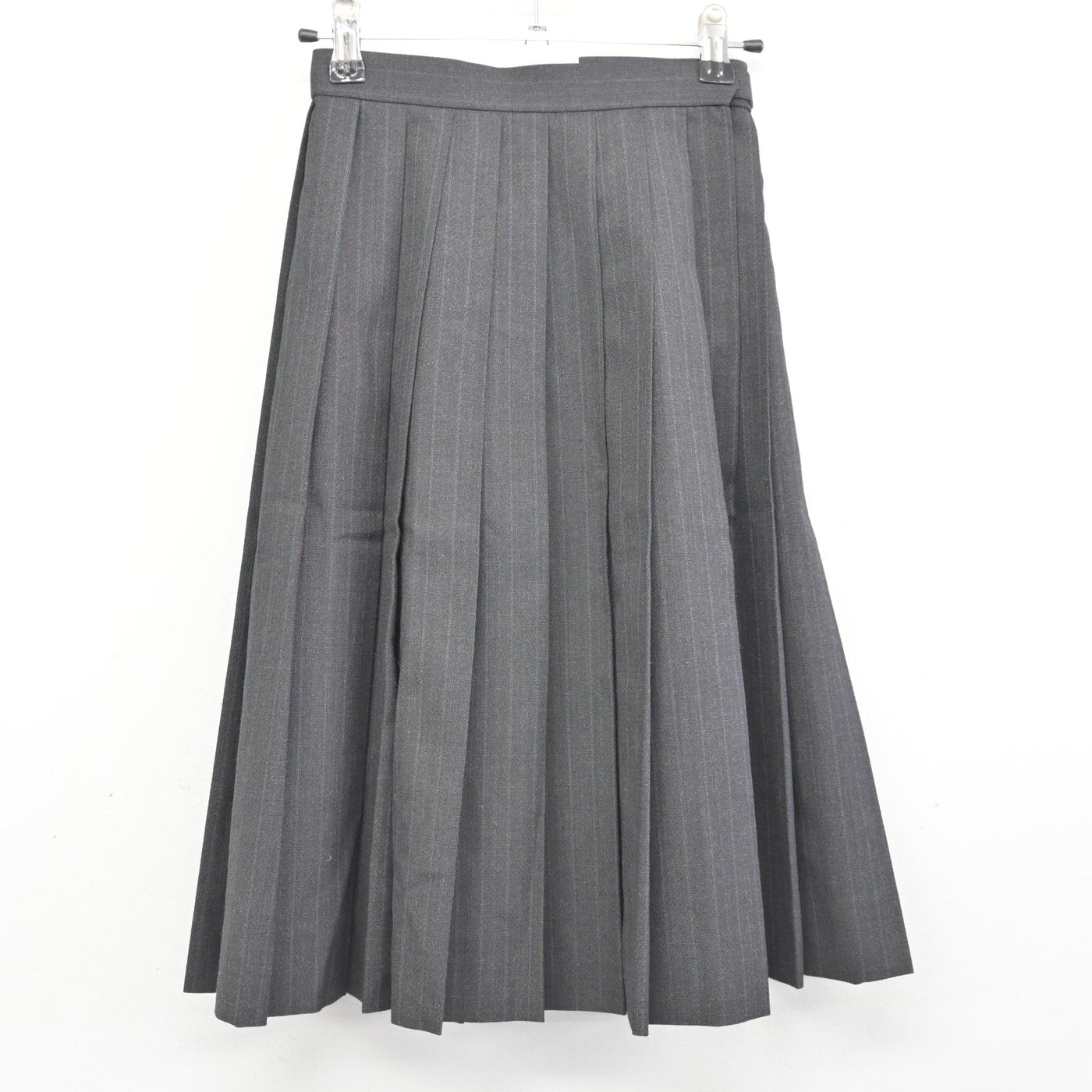 【中古】愛知県 誠信高等学校 女子制服 3点 (ニットベスト・シャツ・スカート) sf091088