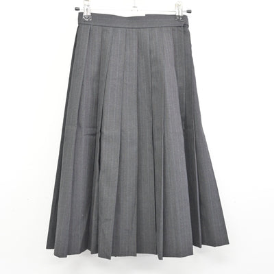【中古】愛知県 誠信高等学校 女子制服 3点 (ニットベスト・シャツ・スカート) sf091088