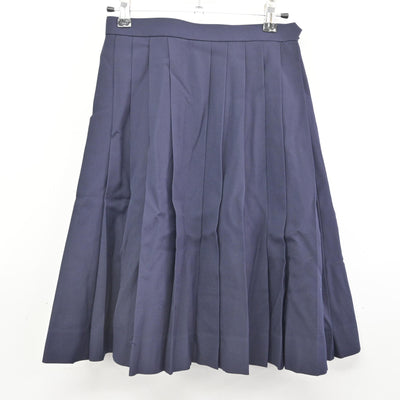 【中古】埼玉県 川越西高等学校 女子制服 3点 (セーラー服・スカート) sf091095