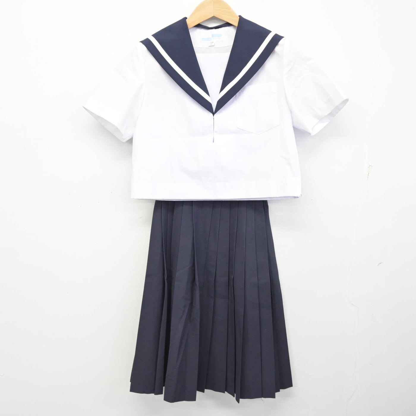 【中古】愛知県 甚目寺南中学校/旧制服 女子制服 3点 (セーラー服・スカート) sf091098