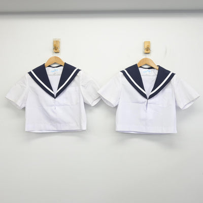 【中古】愛知県 甚目寺南中学校/旧制服 女子制服 3点 (セーラー服・スカート) sf091098