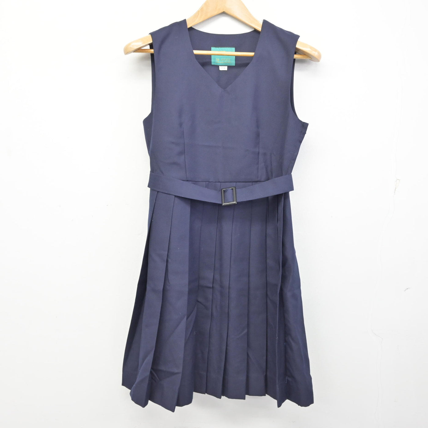 【中古】岡山県 芳田中学校 女子制服 2点 (セーラー服・ジャンパースカート) sf091100