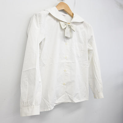 【中古】岡山県 芳田中学校 女子制服 2点 (セーラー服) sf091101