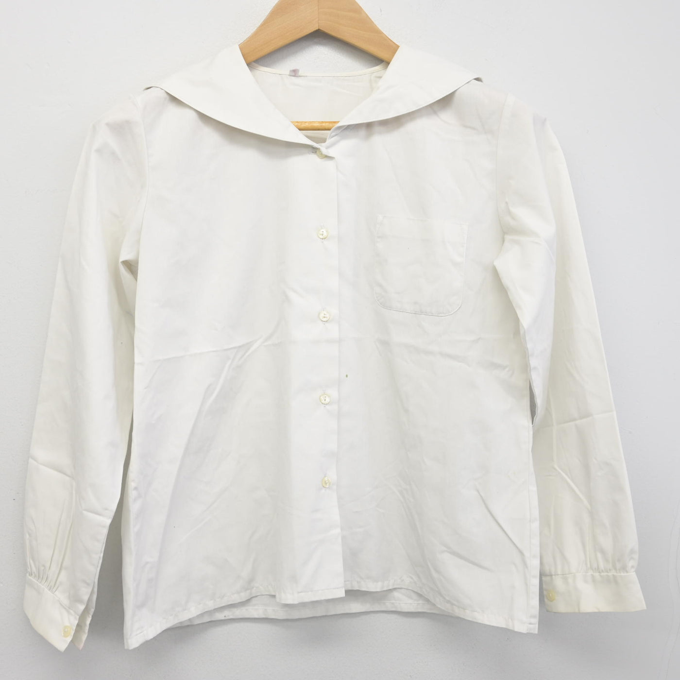 【中古】岡山県 芳田中学校 女子制服 2点 (セーラー服) sf091102
