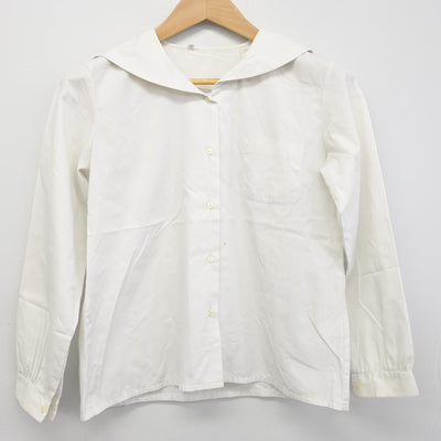 【中古】岡山県 芳田中学校 女子制服 2点 (セーラー服) sf091102