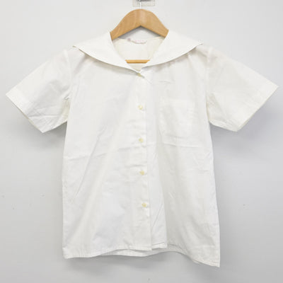 【中古】岡山県 芳田中学校 女子制服 2点 (セーラー服) sf091102