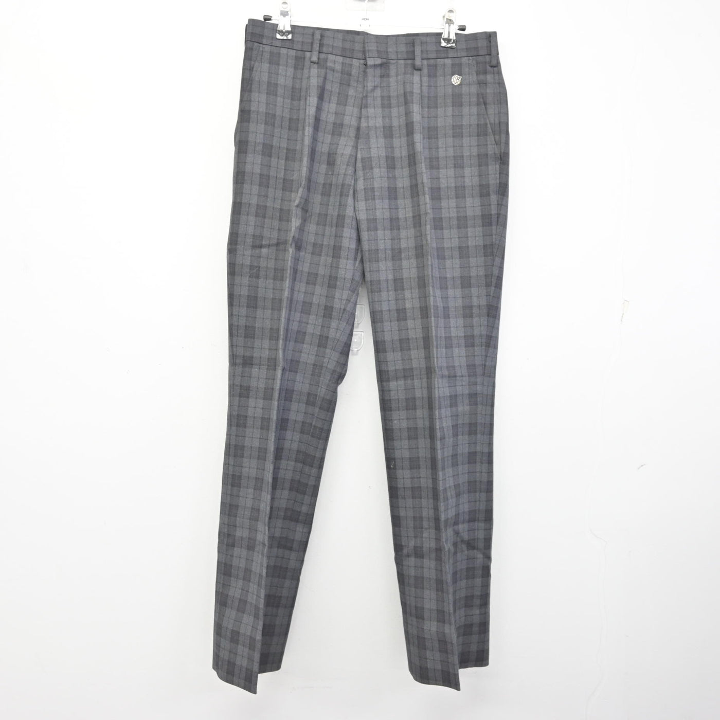 【中古】岡山県 岡山理科大学附属中学校・高等学校 男子制服 4点 (ブレザー・シャツ・ズボン) sf091103