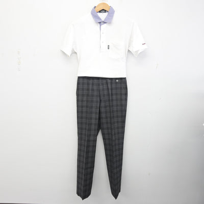 【中古】岡山県 岡山理科大学附属中学校・高等学校 男子制服 3点 (シャツ・シャツ・ズボン) sf091104