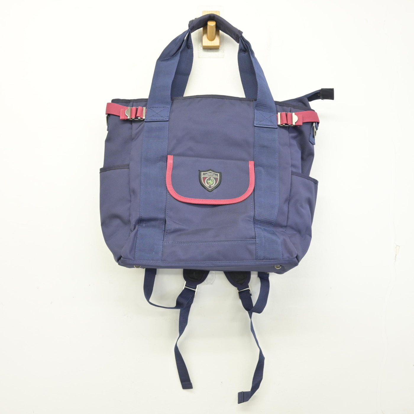 【中古】岡山県 岡山理科大学附属中学校・高等学校 男子制服 1点 (カバン) sf091107
