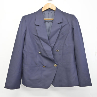 【中古】宮城県 中田中学校 女子制服 4点 (ブレザー・スカート) sf091108