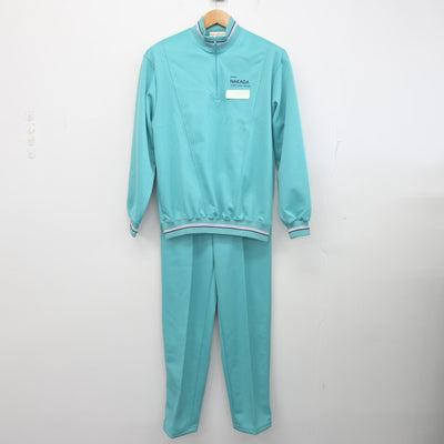 【中古】宮城県 中田中学校 女子制服 2点 (ジャージ 上・ジャージ 下) sf091109
