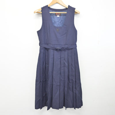【中古】鹿児島県 出水中学校 女子制服 3点 (セーラー服・ジャンパースカート) sf091111