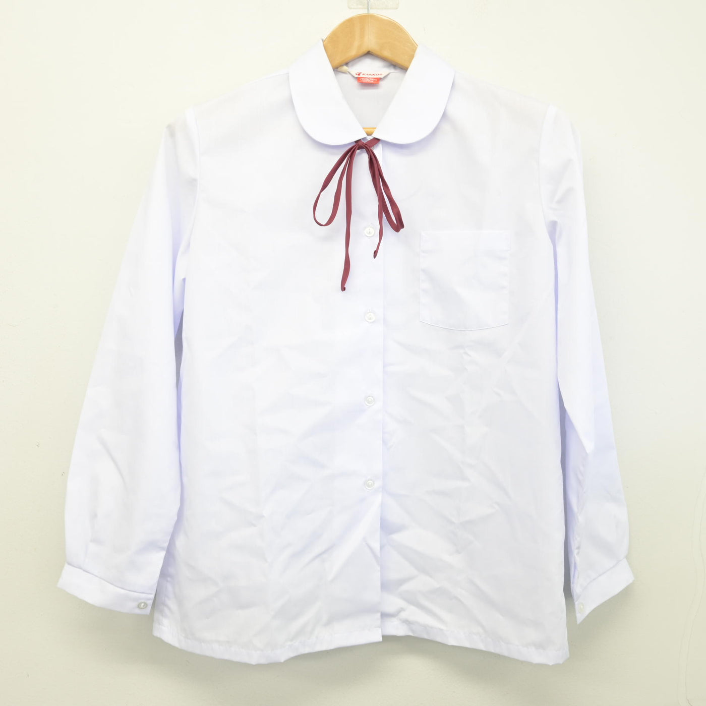 【中古】鹿児島県 出水中学校 女子制服 3点 (シャツ) sf091113