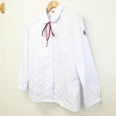 【中古】鹿児島県 出水中学校 女子制服 3点 (シャツ) sf091113