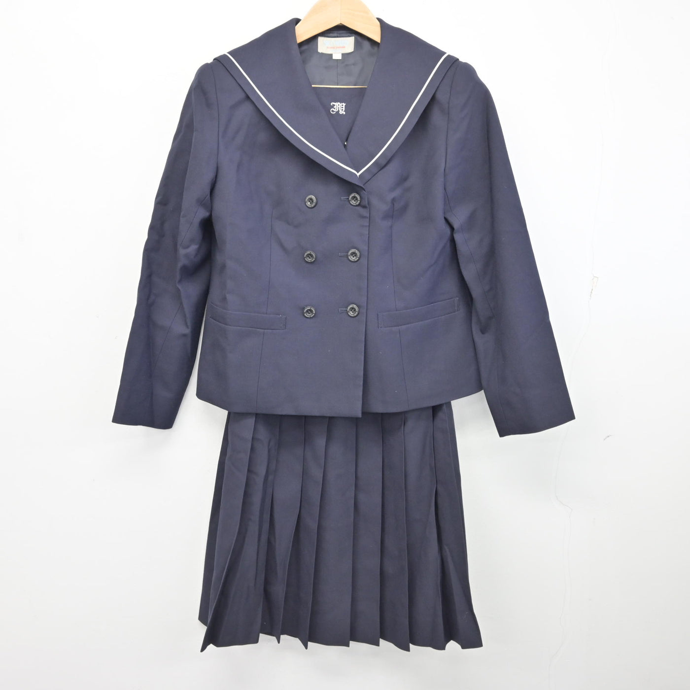 【中古】東京都 高島第二中学校 女子制服 3点 (ブレザー・スカート) sf091116