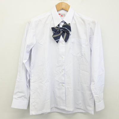 【中古】神奈川県 橋本高等学校 女子制服 4点 (シャツ・スカート) sf091122
