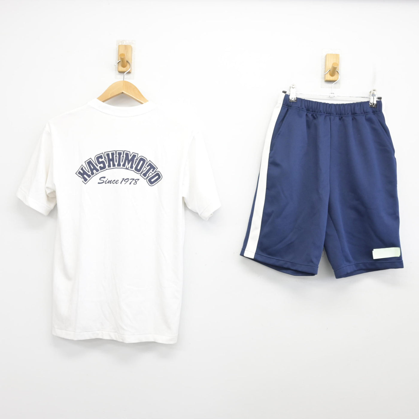 【中古】神奈川県 橋本高等学校 女子制服 2点 (体操服 上・体操服 下) sf091124