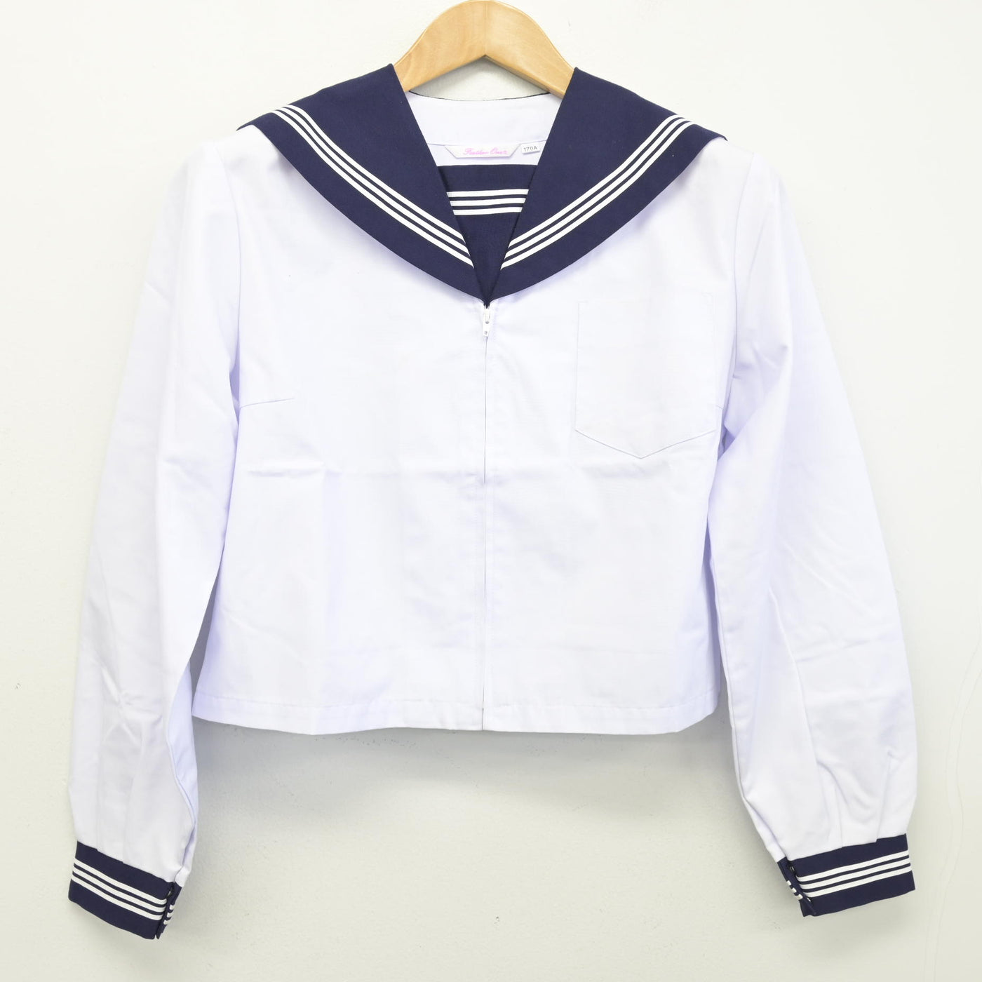【中古】富山県 小杉中学校 女子制服 2点 (セーラー服) sf091127