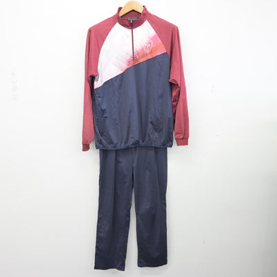 【中古】大阪府 松原第五中学校 女子制服 2点 (ジャージ 上・ジャージ 下) sf091134