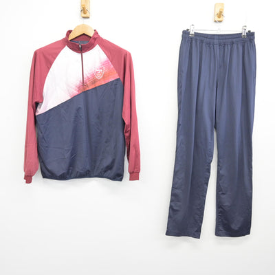 【中古】大阪府 松原第五中学校 女子制服 2点 (ジャージ 上・ジャージ 下) sf091134