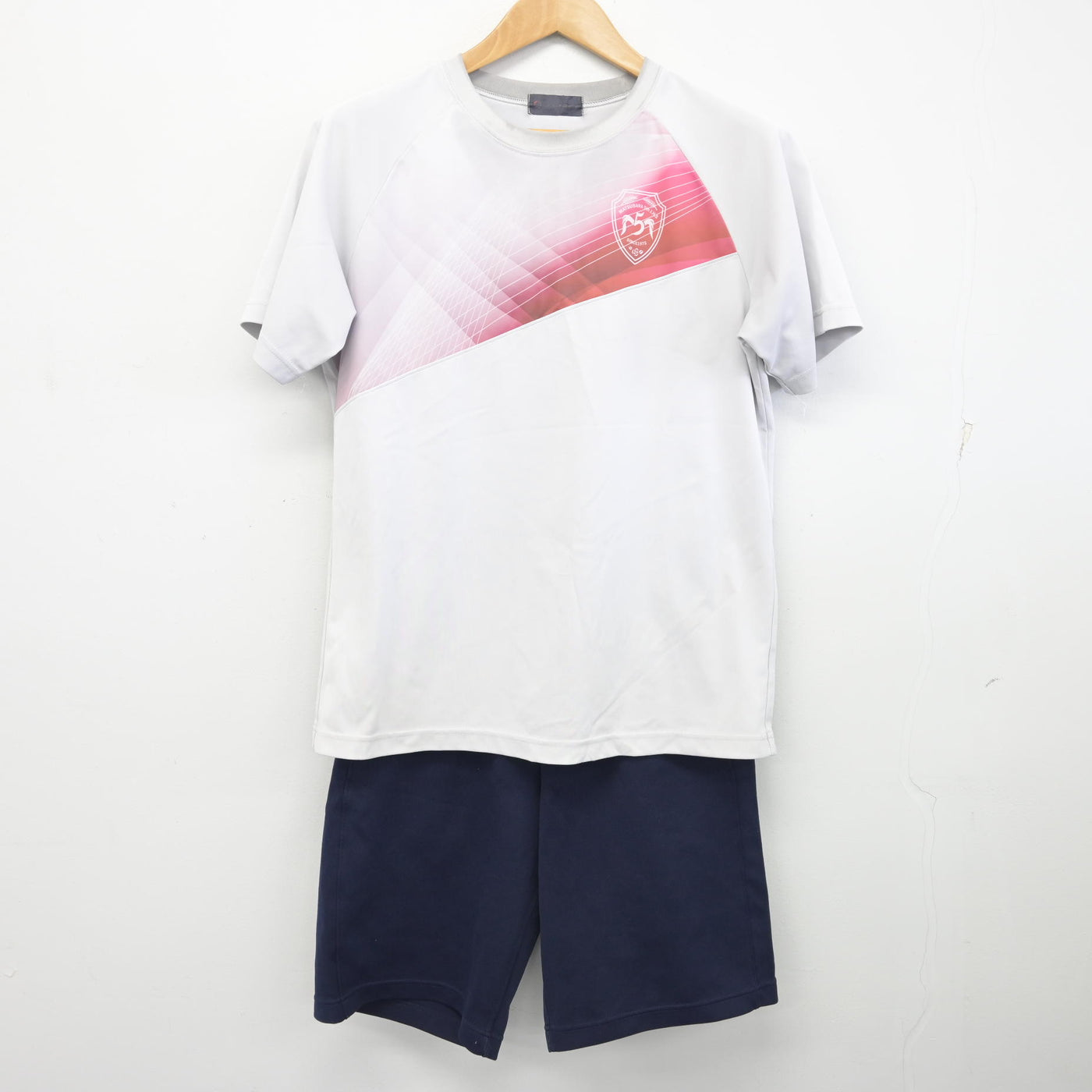 【中古】大阪府 松原第五中学校 女子制服 2点 (体操服 上・体操服 下) sf091135