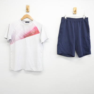 【中古】大阪府 松原第五中学校 女子制服 2点 (体操服 上・体操服 下) sf091136