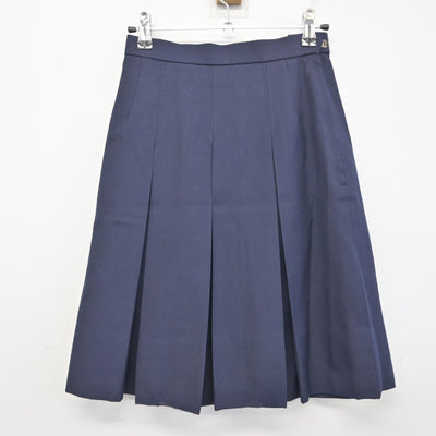 【中古】神奈川県 希望が丘中学校 女子制服 4点 (ブレザー・ベスト・スカート) sf091138