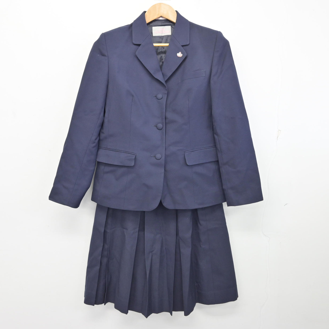 【中古】埼玉県 与野高等学校 女子制服 3点 (ブレザー・スカート) sf091140