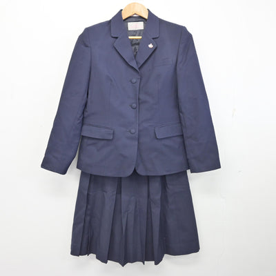 【中古】埼玉県 与野高等学校 女子制服 3点 (ブレザー・スカート) sf091140