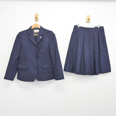 【中古】埼玉県 与野高等学校 女子制服 3点 (ブレザー・スカート) sf091140