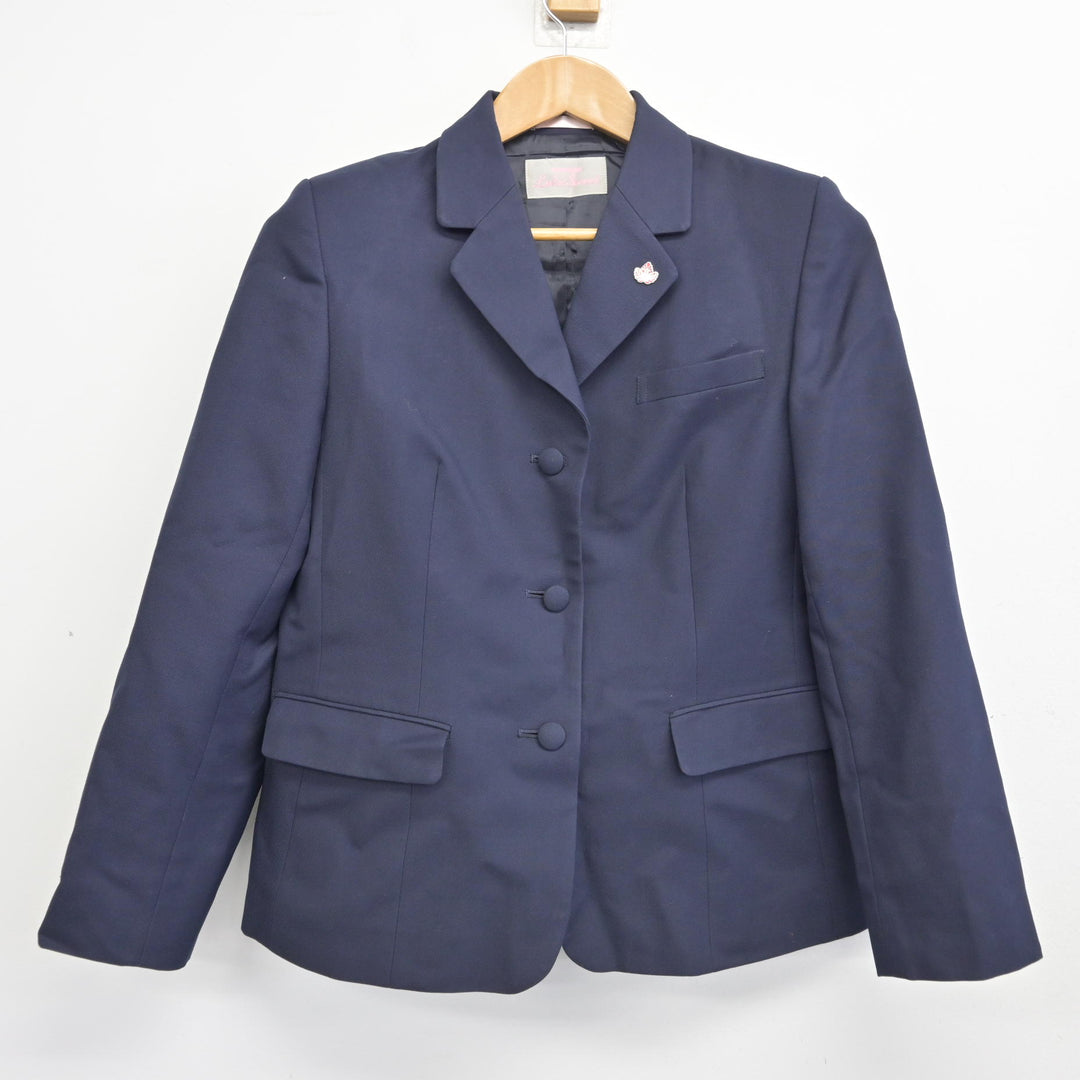 中古】埼玉県 与野高等学校 女子制服 3点 (ブレザー・スカート
