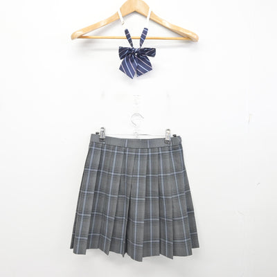 【中古】東京都 松原高等学校 女子制服 3点 (スカート) sf091144