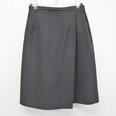 【中古】 事務服 女子制服 2点 (ベスト・スカート) sf091145
